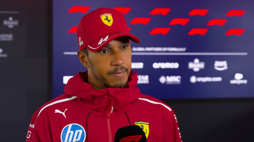 Hamilton explains his spins in Friday practice – and insists Ferrari are ‘making progress’