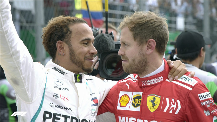 The moment Lewis Hamilton became a 5-time World Champion