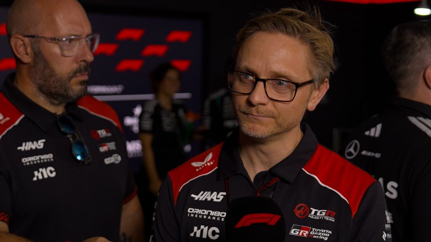 Hoagy Nidd explains issue that put Bearman out of second practice
