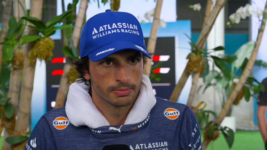 Sainz credits his P6 grid slot to his ‘best lap for Williams in Qualifying’