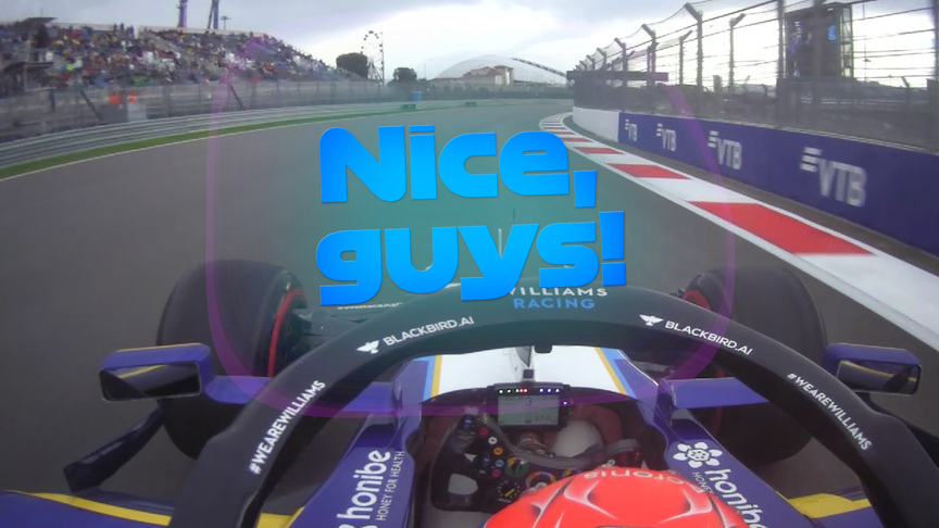 2021 Russian GP Qualifying: Russell celebrates stunning P3 in Sochi