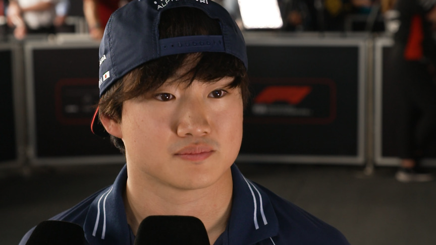 ‘The car seems really, really fast’ – Tsunoda targeting points despite back row start in Mexico