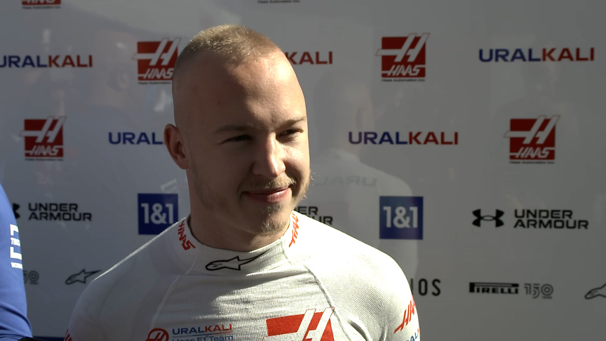 Mazepin's Barcelona track time limited by 'cooling leak'