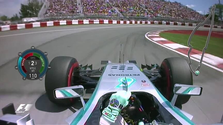 Canada 2014 - Nico Rosberg onboard lap
