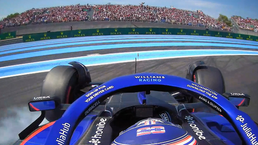 2022 French GP Qualifying: Albon spins at Circuit Paul Ricard