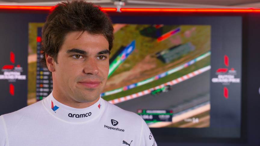 ‘I got a wheel on the grass and that was it’ – Stroll explains Q1 crash
