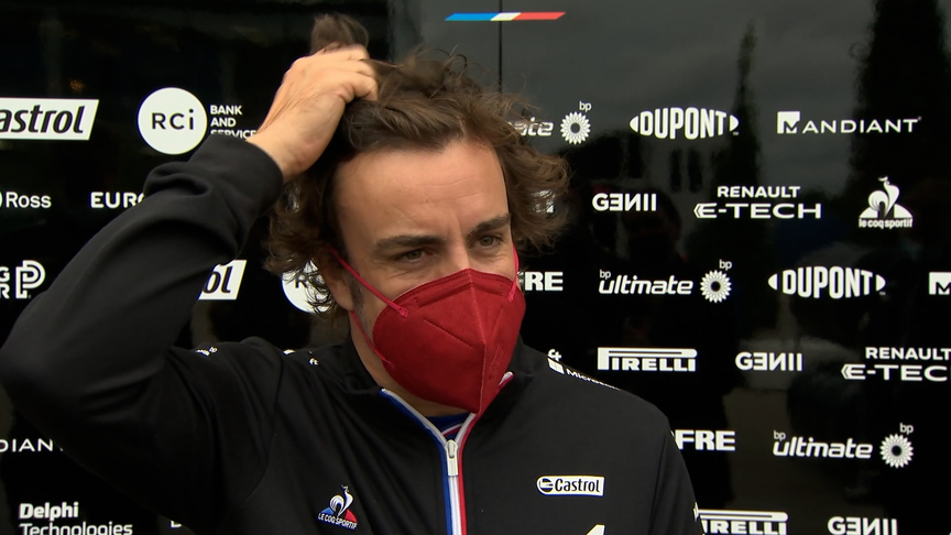 Fernando Alonso: Alpine 'must adapt quickly' to qualifying weather conditions