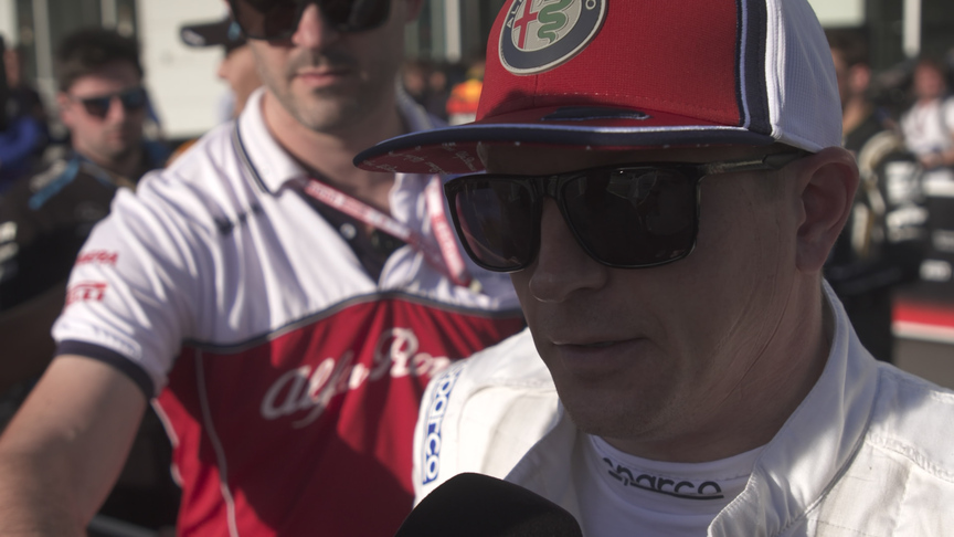 Kimi Raikkonen: 'A boring day, that's for sure'