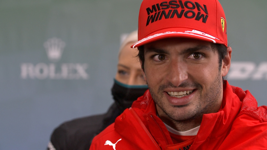 Carlos Sainz 'not surprised' by 'seriously quick' AlphaTauri in São Paulo qualifying