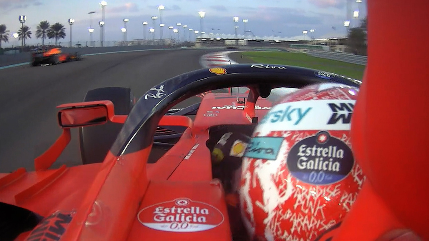 2021 Abu Dhabi Grand Prix: Leclerc experiences huge snap at Turn 3