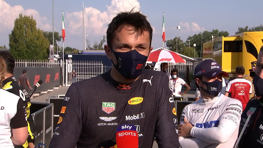 Alexander Albon: 'It was a tough weekend' for Red Bull in Italy