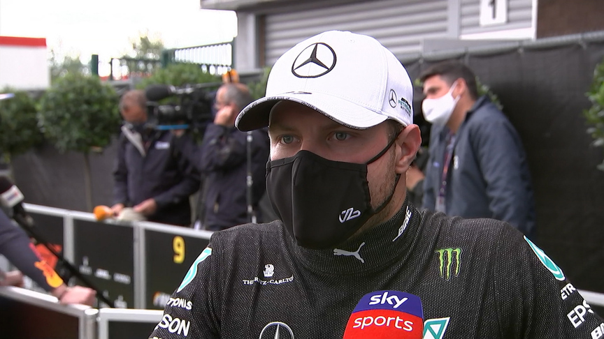 Valtteri Bottas: 'I just couldn't catch' Hamilton today