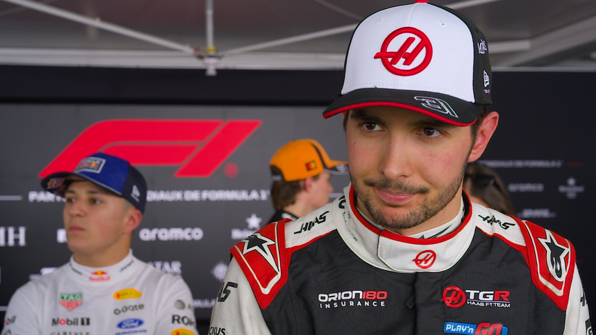 ‘At least we got some laps under the belt’ – Ocon on Haas making progress in the Sprint