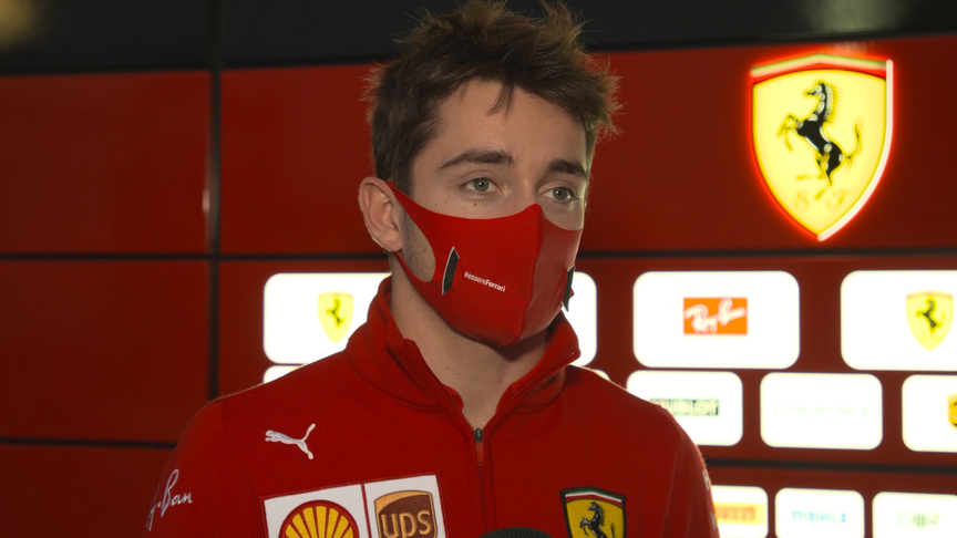 Charles Leclerc pleased with 'very competitive' practice in Turkey