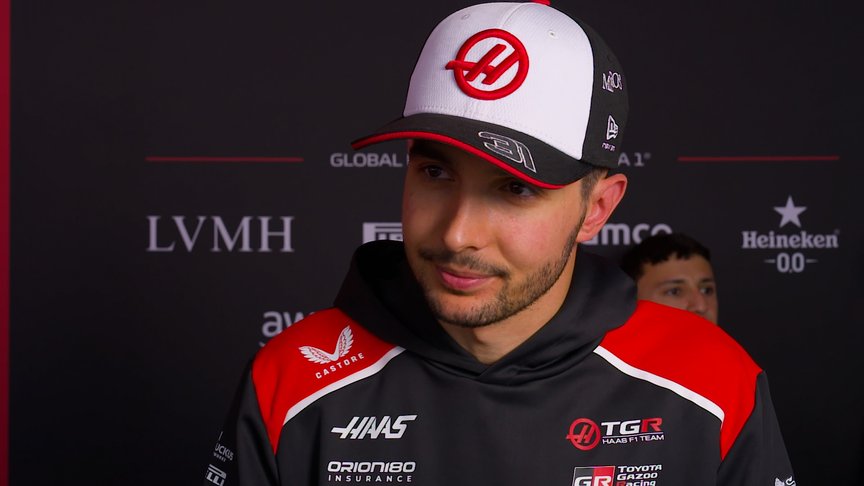 'Wrong place, wrong time' - Ocon reflects on Belgium lap 1 touch with Haas teammate