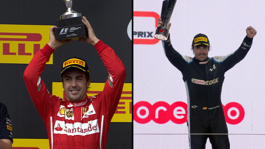 2014 to 2021: Fernando Alonso's long wait between F1 podiums 