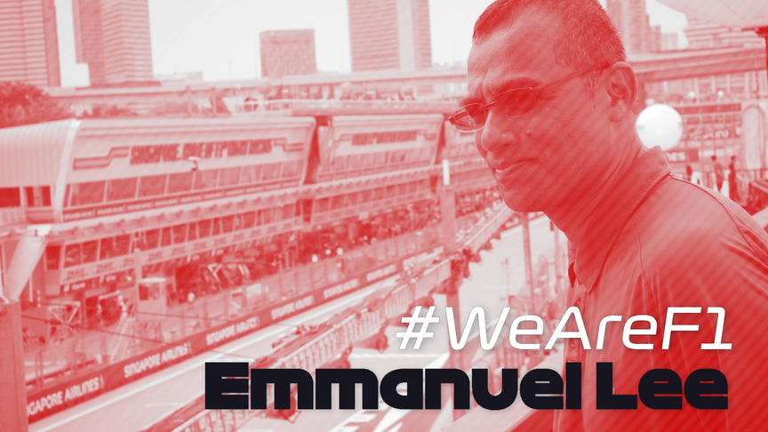 WeAreF1 - Singapore GP Technical Director Emmanuel Lee