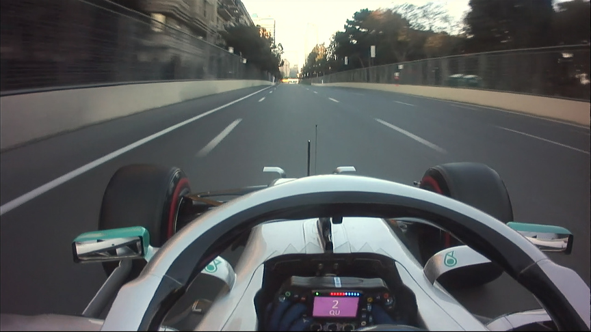 ONBOARD: Valtteri Bottas' Azerbaijan Pirelli pole position lap