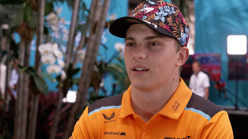 Oscar Piastri excited to get to grips with 'fast and flowing' Miami GP circuit