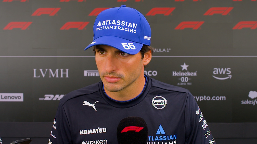 Sainz expects Williams to be 'somewhere in the mix' at COTA