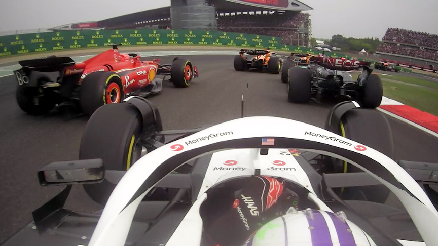 2024 Chinese Grand Prix: Best race start onboards
