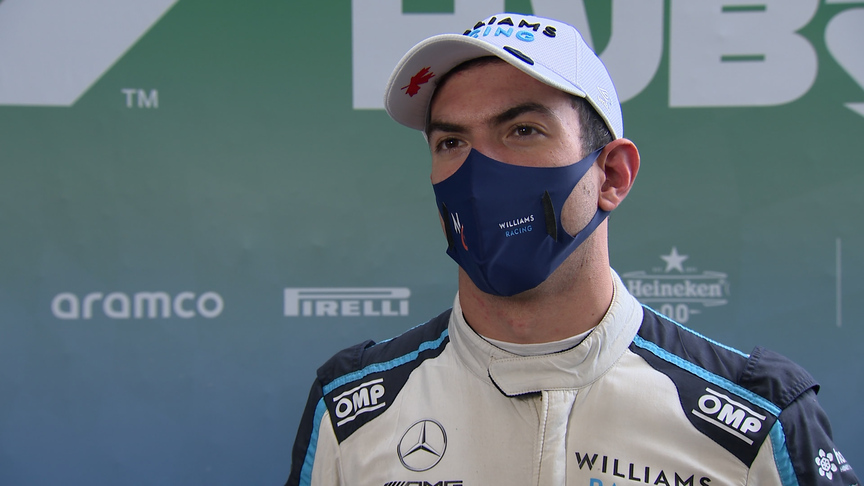 'Not much satisfaction' in outperforming team mate for Latifi in Brazil