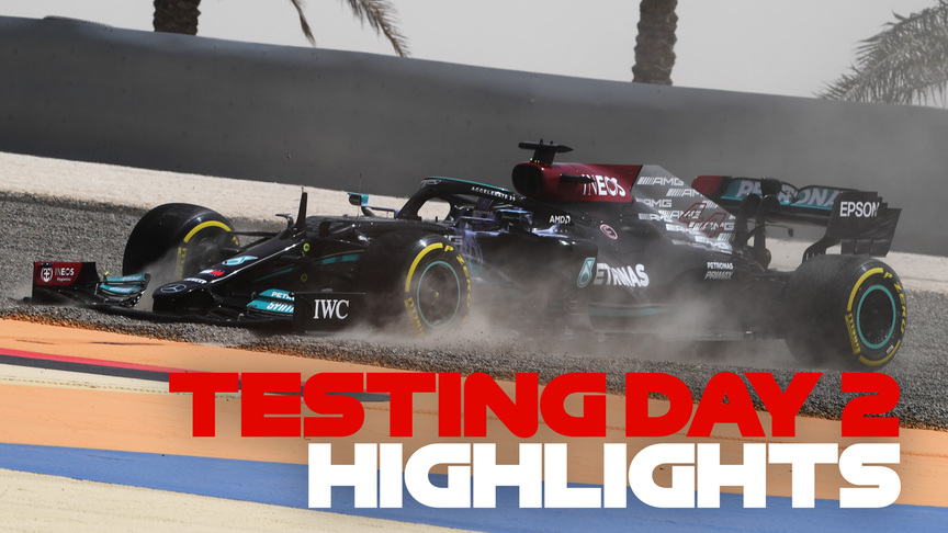 2021 Pre-Season Testing: Day 2 Highlights