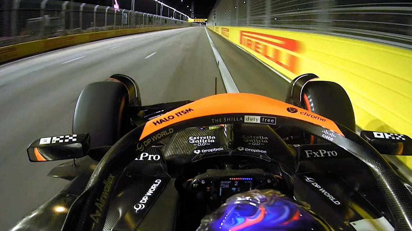 ONBOARD: Lando Norris’s 2024 Pirelli Pole Position Award lap at the ...