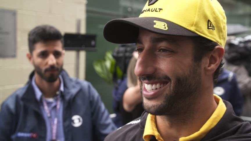 Daniel Ricciardo: I don't fear for Hulkenberg's future