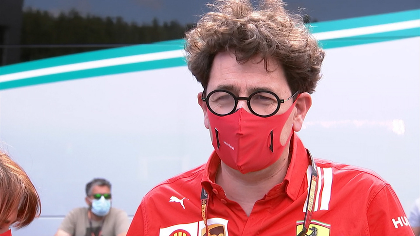 Mattia Binotto: A 'bad weekend' for Ferrari