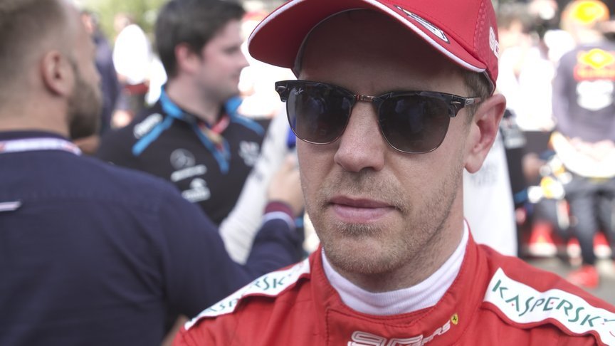 Sebastian Vettel: Spin 'came a bit by surprise'