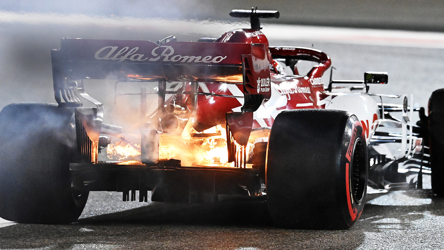 Albert's Tech Demo: Can F1 cars extinguish fire? | Crypto.com