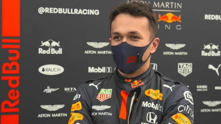 Alex Albon: Turkey track was 'like an ice rink'