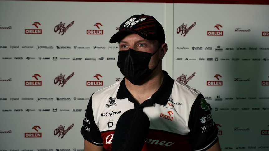 Bottas 'much happier' than in Spain after Thursday in Bahrain