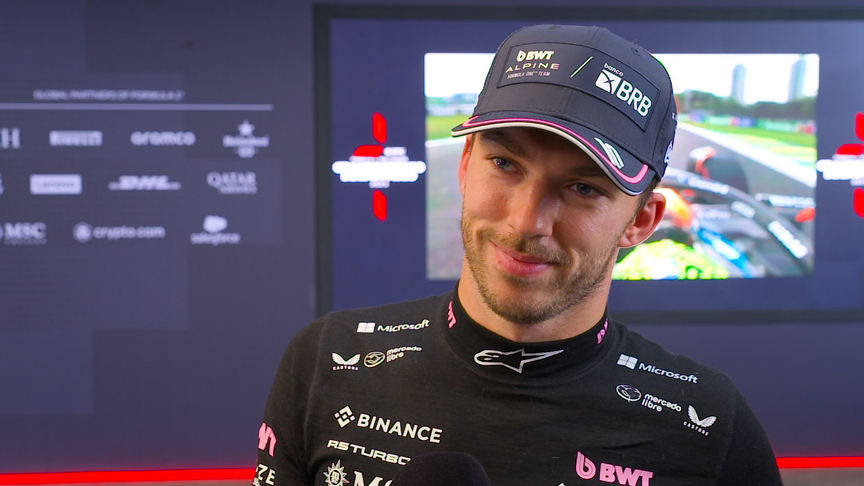 Gasly’s Q3 slot ‘just shows that we’re back in the mix’