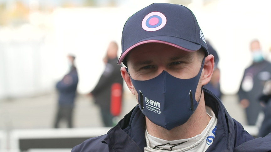 Hulkenberg 'happy and relieved' after finishing P8 in last-minute F1 return