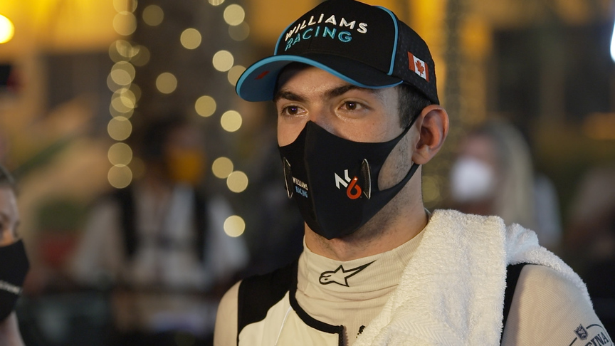 Nicholas Latifi 'pretty pleased' with P14 at Bahrain GP