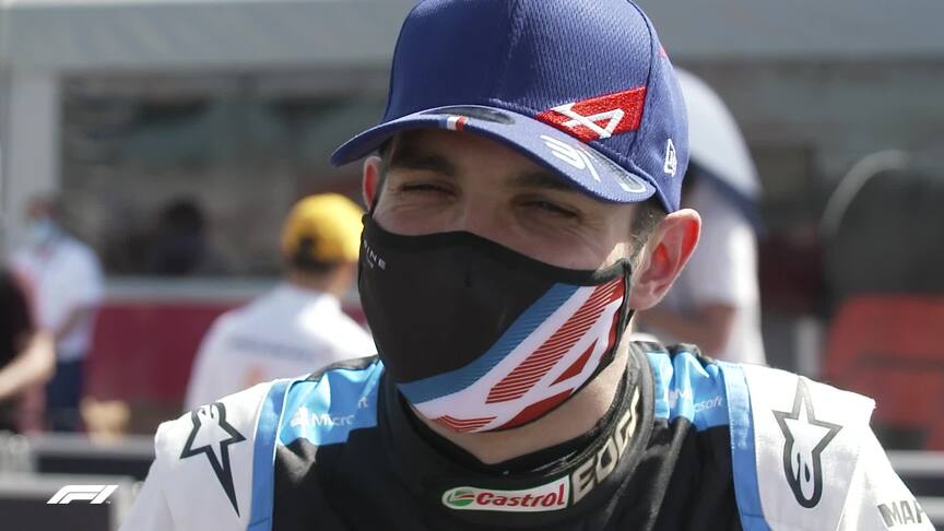 Esteban Ocon: Alpine's hard work 'has paid off'