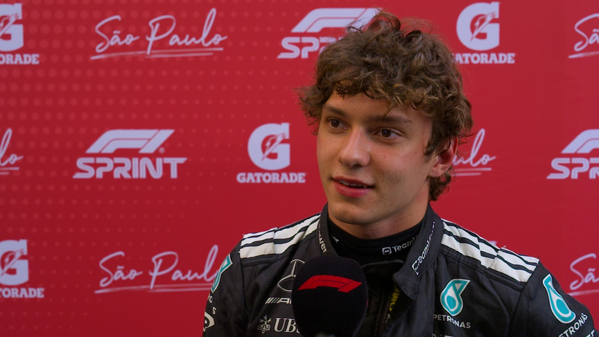 Antonelli ready to ‘fight’ from P2 on the grid in the Sao Paulo Sprint