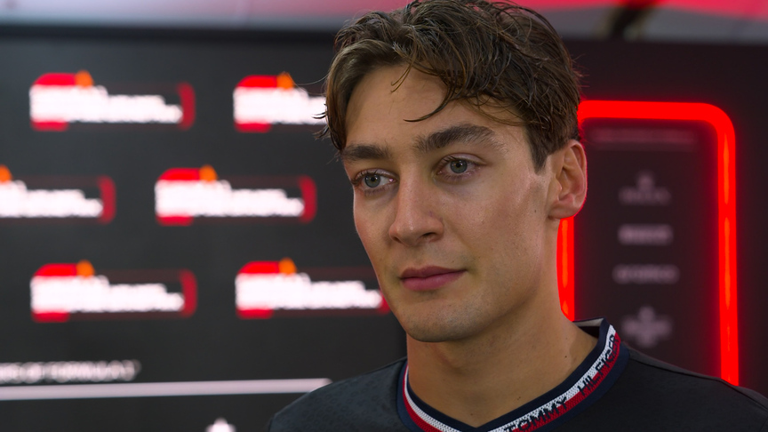 Russell reckons P4 on the grid represents ‘ultimately a really good recovery’