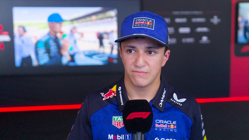 Hadjar not feeling 'very comfortable' with the car after securing P8 in Qualifying