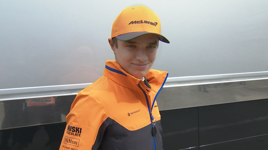 'Zoo-Lando' Norris's hilarious 'Blue Steel' pose
