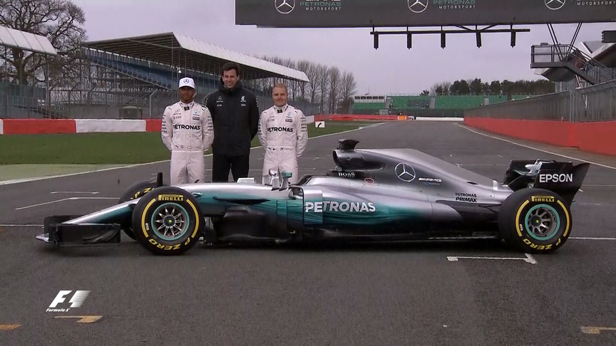 World champions Mercedes unveil 2017 challenger