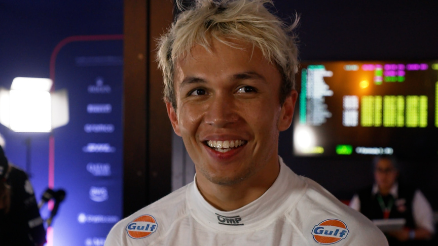 Albon reckons he could have made it through to Q3, but for front wing damage to his Williams