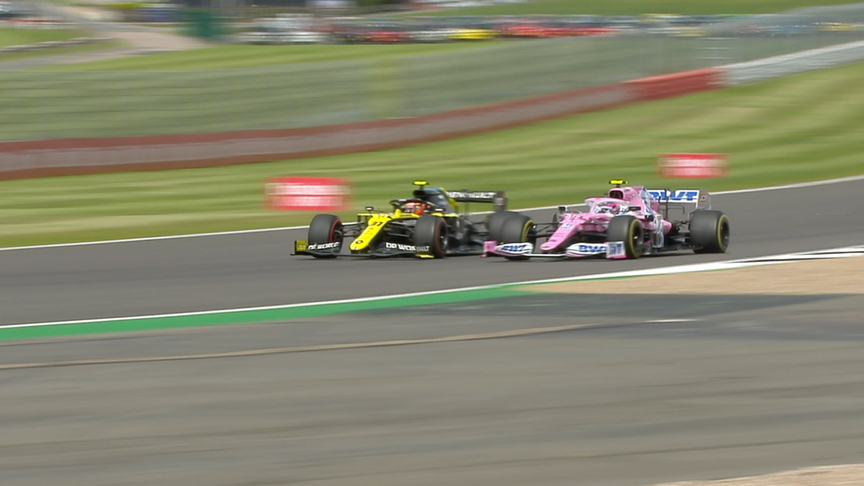 Great Britain 2020: Ocon and Stroll battle at Silverstone