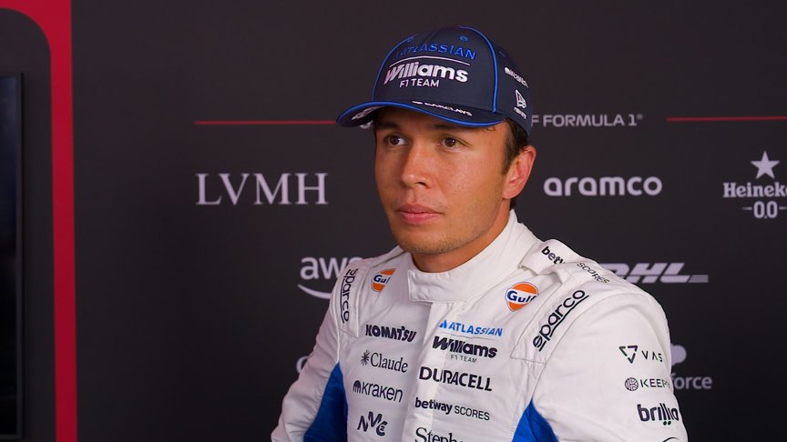 'Frustrating, that's about it' - Albon regrets pre-qualifying set up tweaks