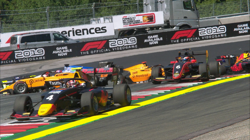 F3 2019 Round 3: Austria Feature Race highlights