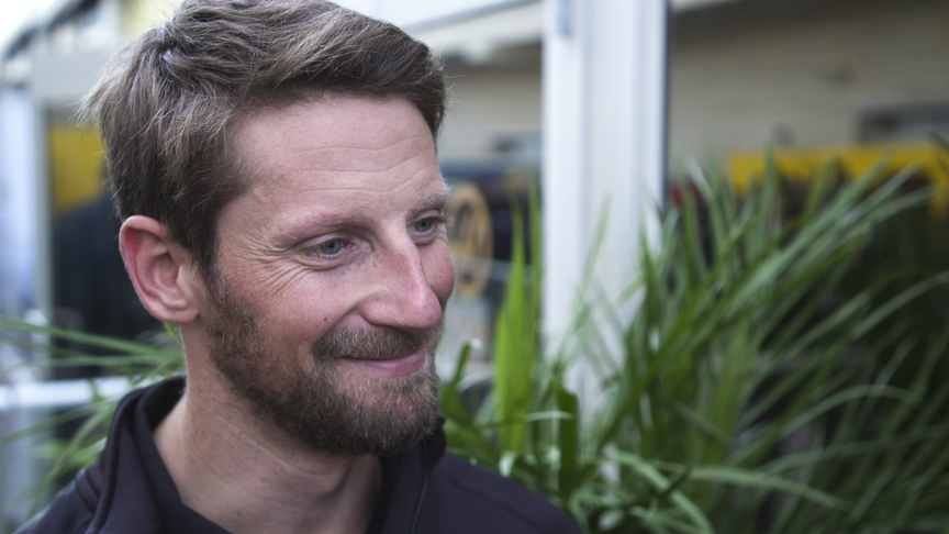 Romain Grosjean: FP1 felt good - FP2 'less good'