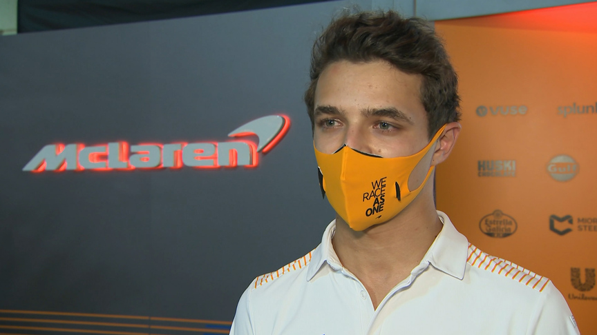 Lando Norris 'partly to blame' for problems at Sakhir Grand Prix practice