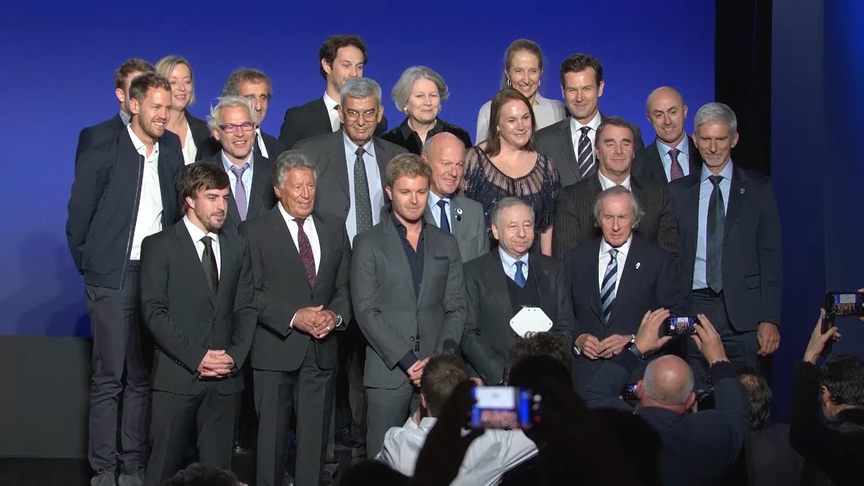 F1 champions out in force at FIA Hall of Fame induction